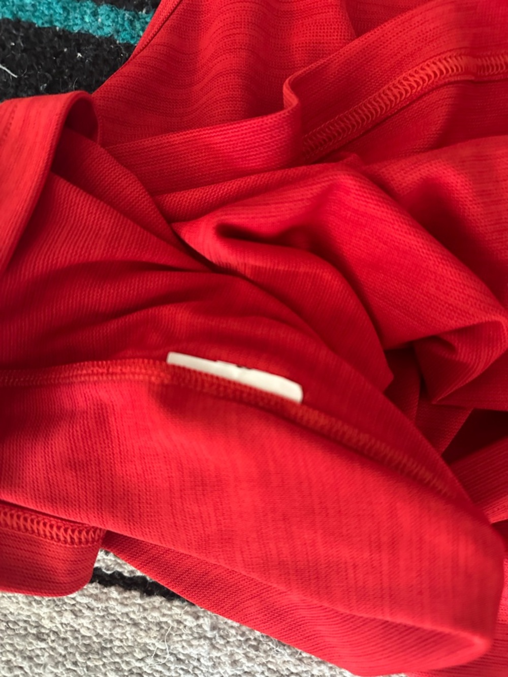 Under Armour Men's Loose Fit Stretchy Tank in Red - Picture 6 of 6